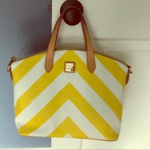 Dooney and Bourke Chevron satchel